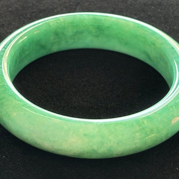 Onyx Natural Marble Jadeite Color Handmade Bracelet Stone Bracelets For Women - Picture 8 of 10